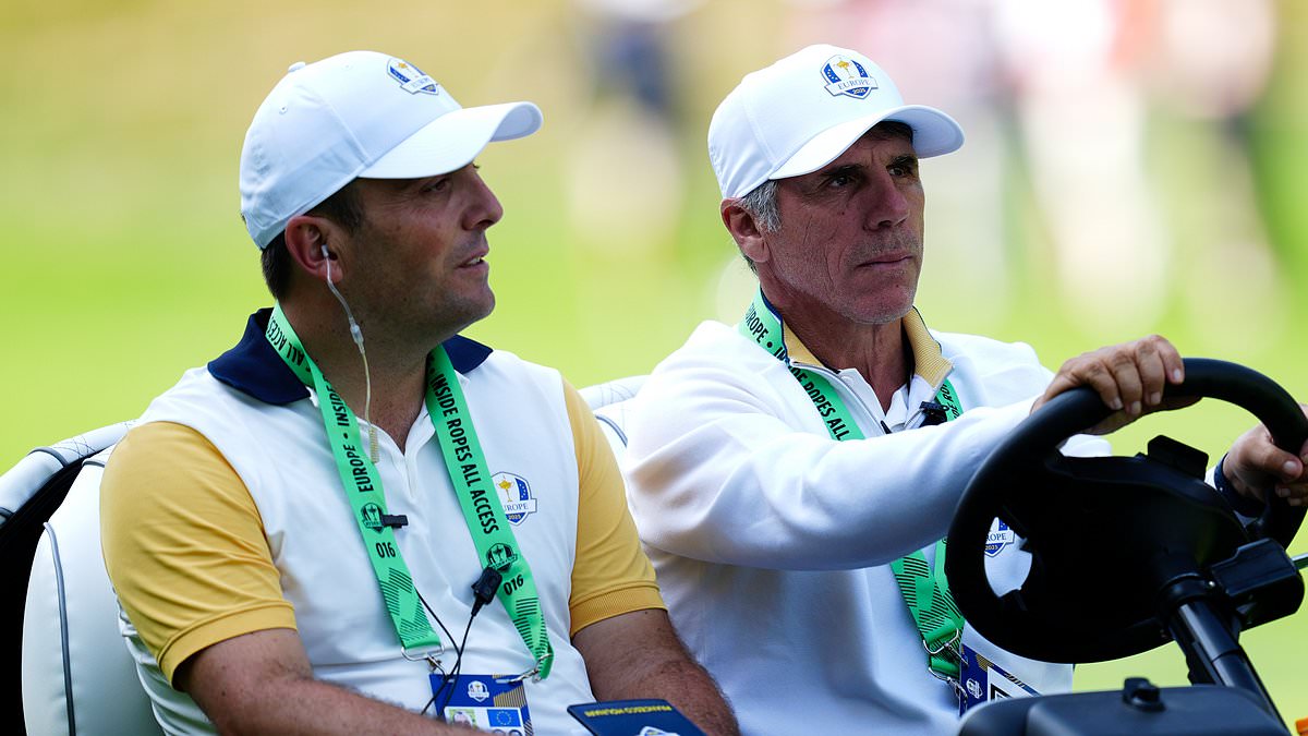 Gianfranco Zola serves as on-course motivator for Team Europe at Ryder Cup