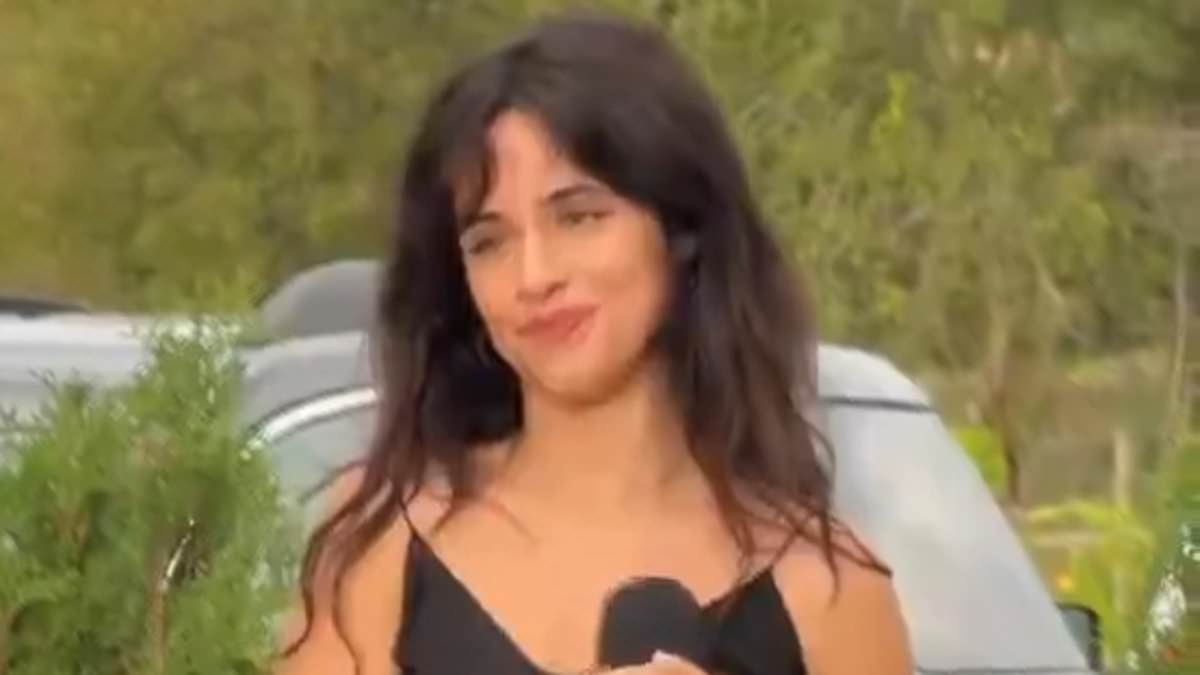 Camila Cabello sings at fan's Iowa wedding, surprising the couple with a Father-Daughter dance moment