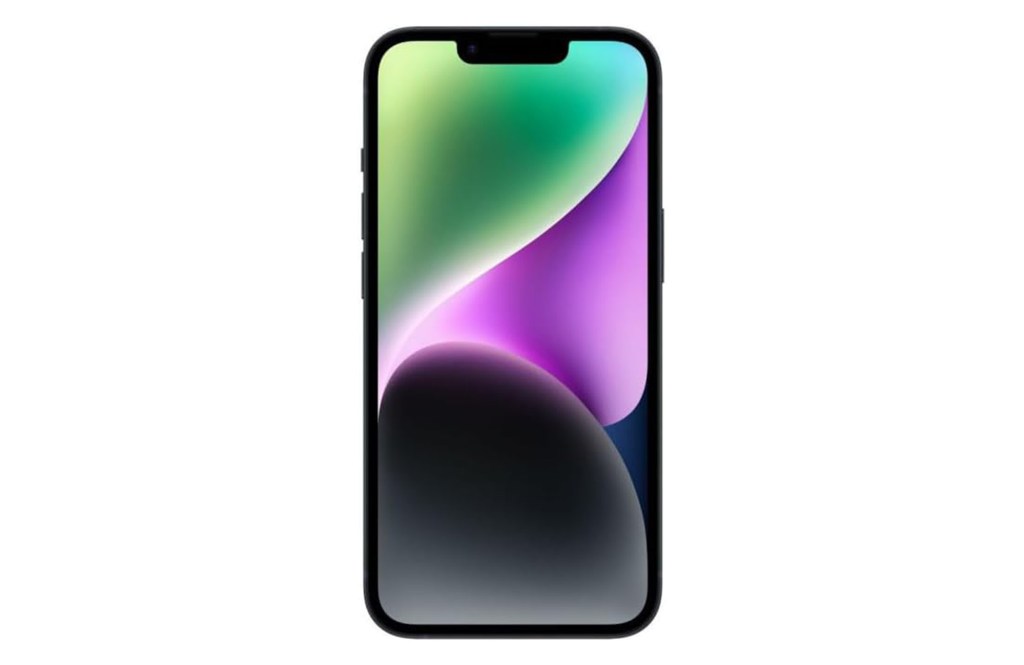 Close-up of an iPhone with app icons visible