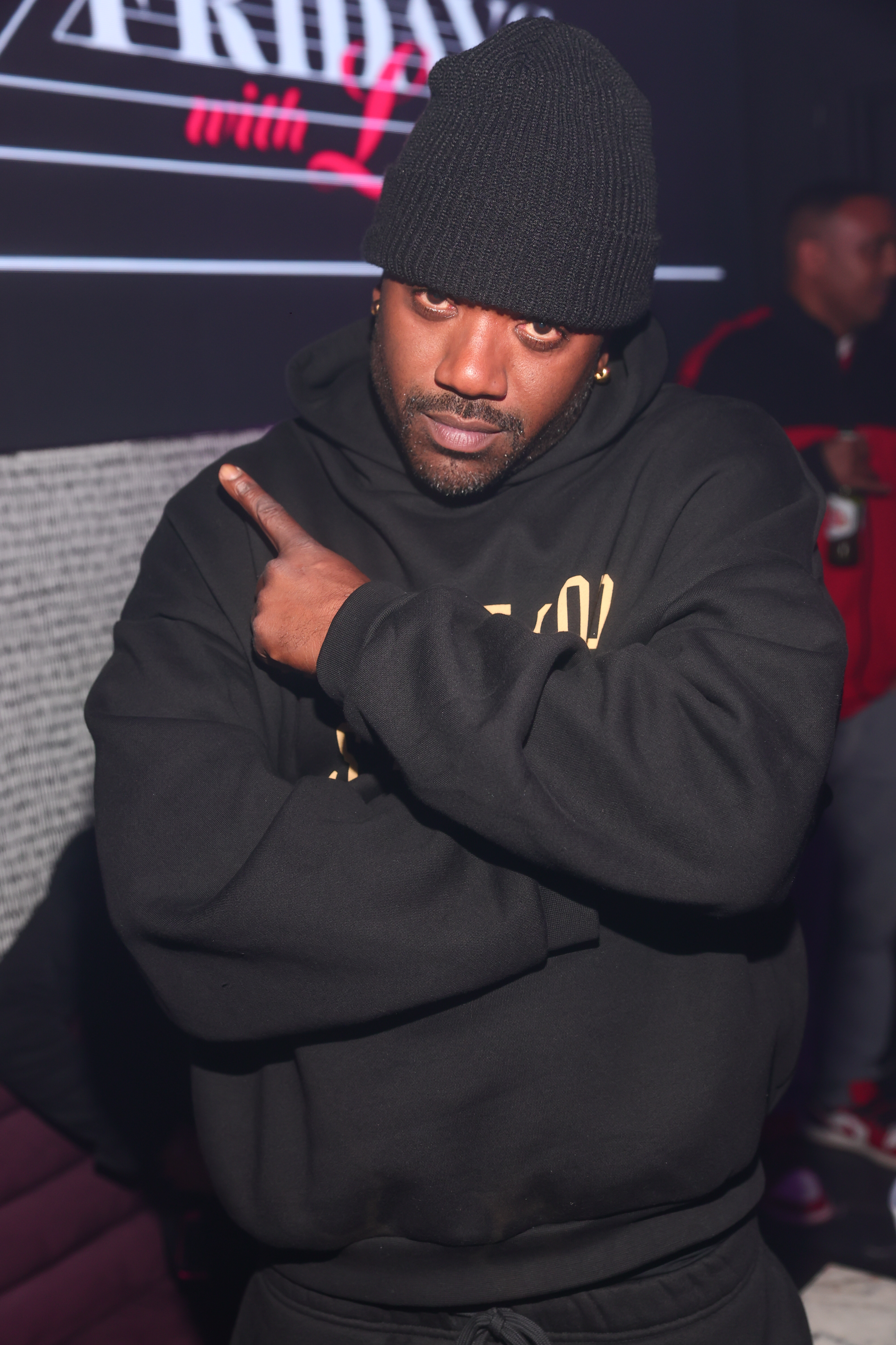 Ray J attends Usher's official event