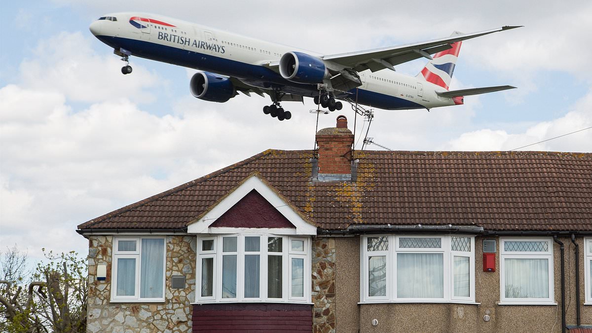Climate change could make departures louder for residents near UK airports, study says