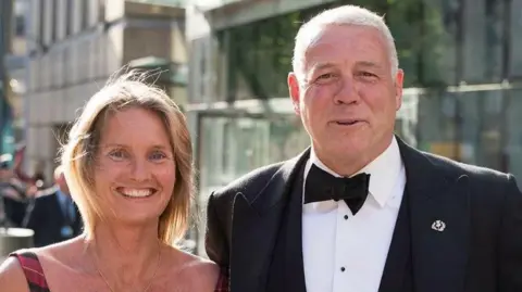 Scott Hastings returns weekly to Wardie Bay as family and friends fundraise for mental health in wife's memory