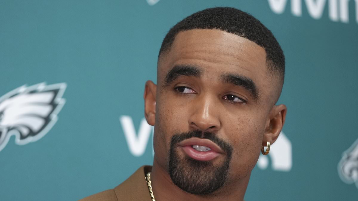Jalen Hurts rebukes Chris Jones as Eagles beat Chiefs 20-17 in Super Bowl rematch