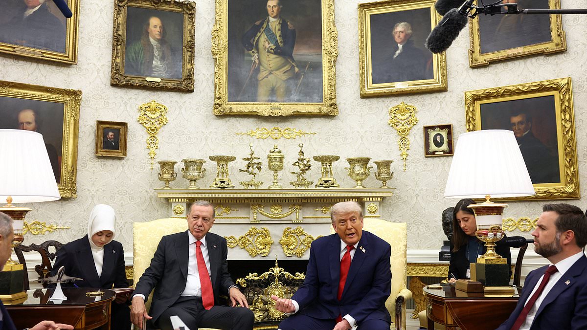 Trump's White House makeover goes all-gold with £157m ballroom plan