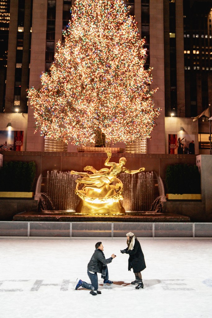 Proposal on ice skating