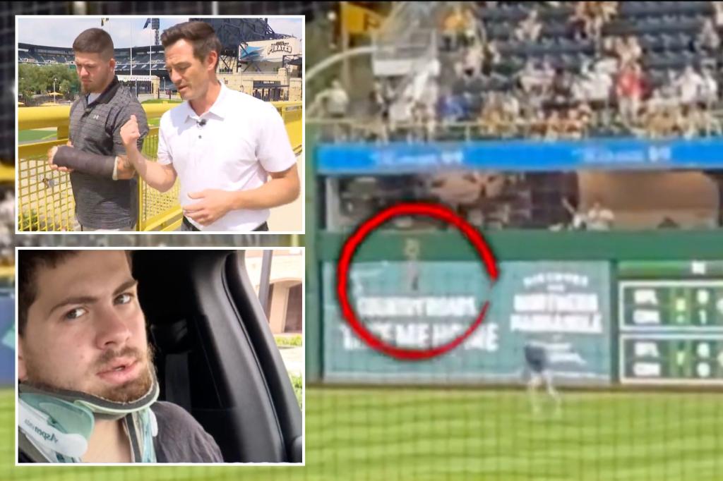 Fan Who Fell 21 Feet at PNC Park Says, 'Don't Know How I'm Alive'