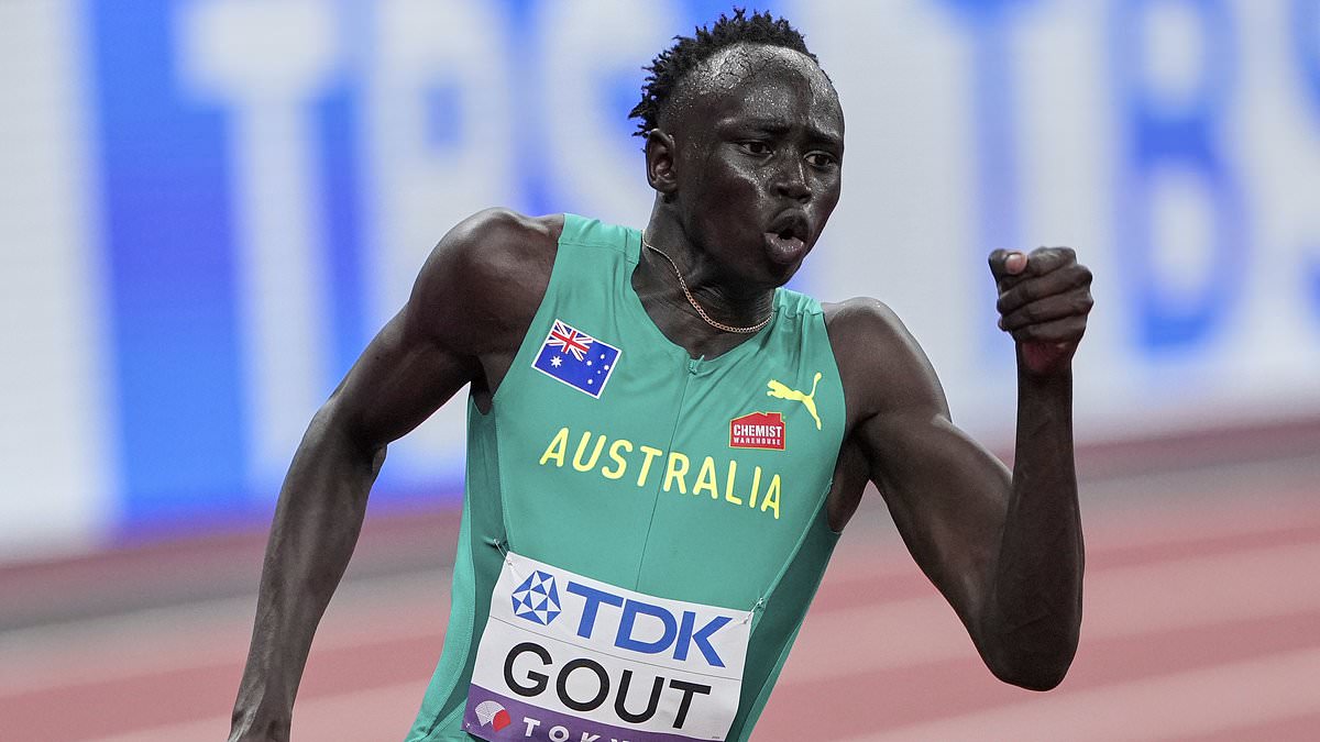 Gout Gout makes dream debut at World Championships in 200m heat