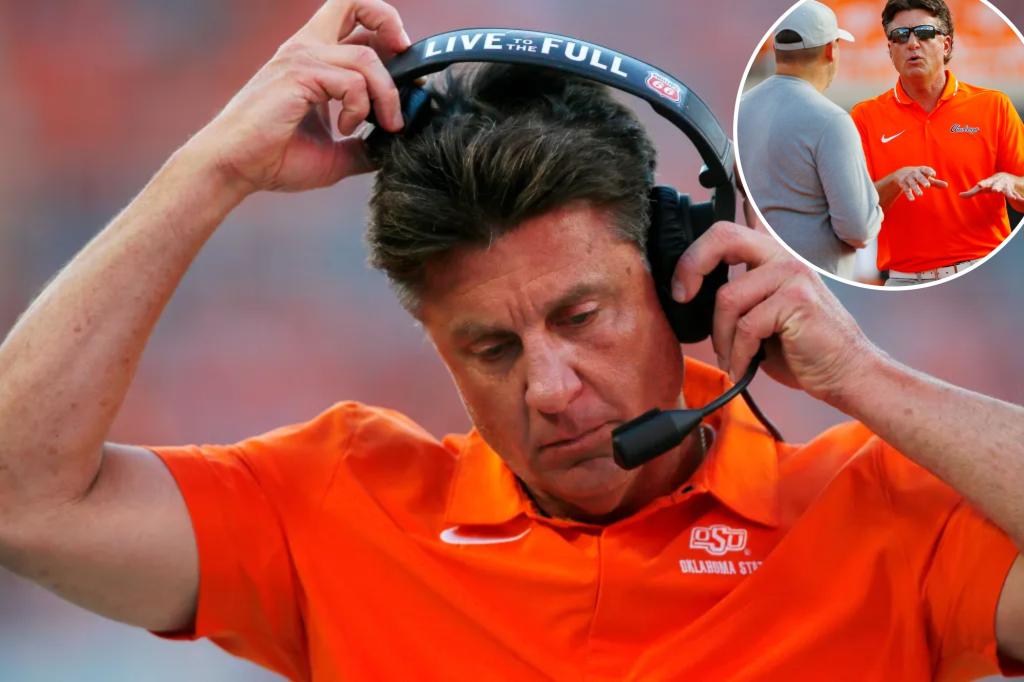 Oklahoma State fires Mike Gundy after embarrassing loss ends historic 21-year run