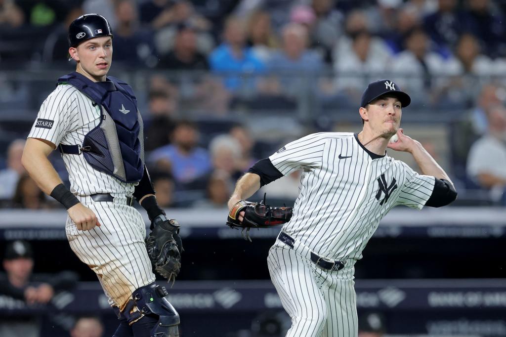 Ben Rice passes test catching Max Fried in Yankees playoff preview