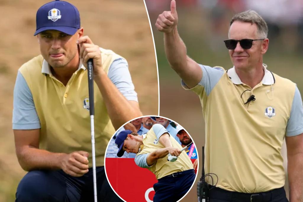 Team Europe practice collage