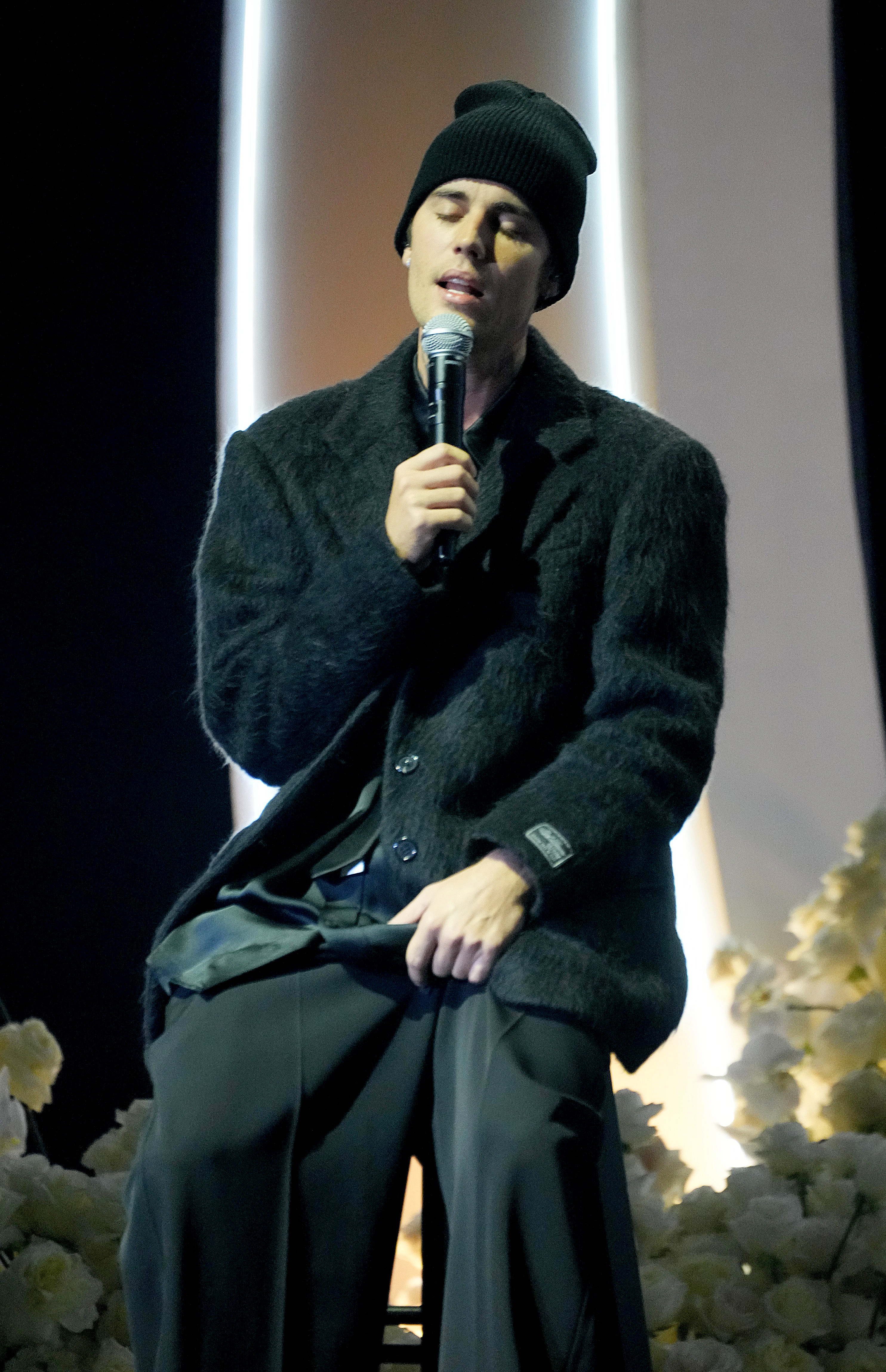 Justin Bieber and Hailey Bieber at Coachella weekend