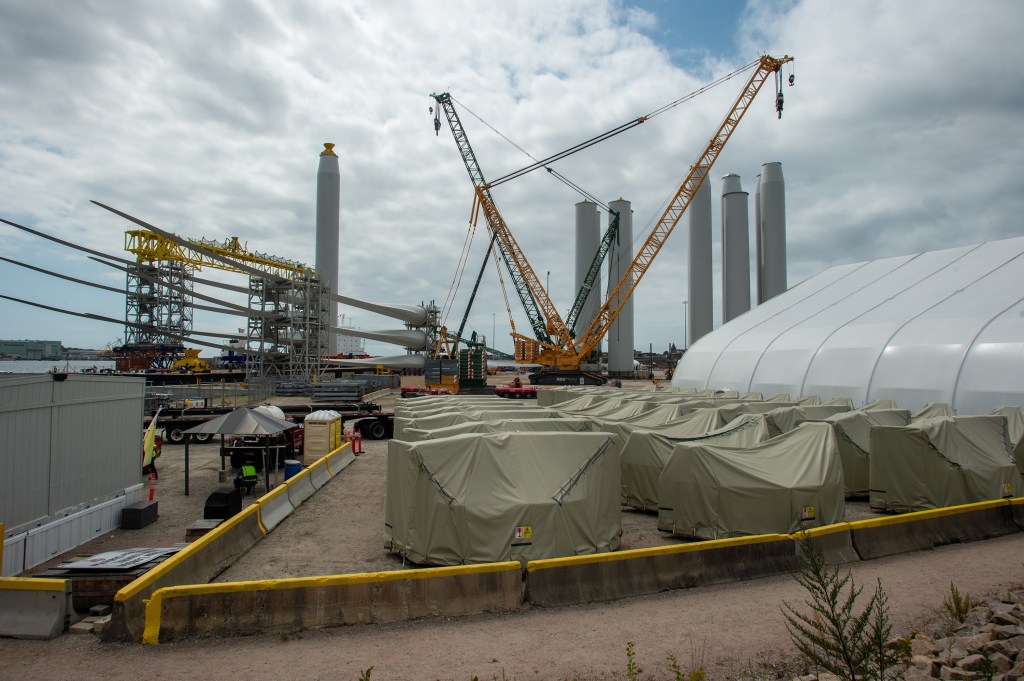 Ahead of a press conference on the Revolution Wind project