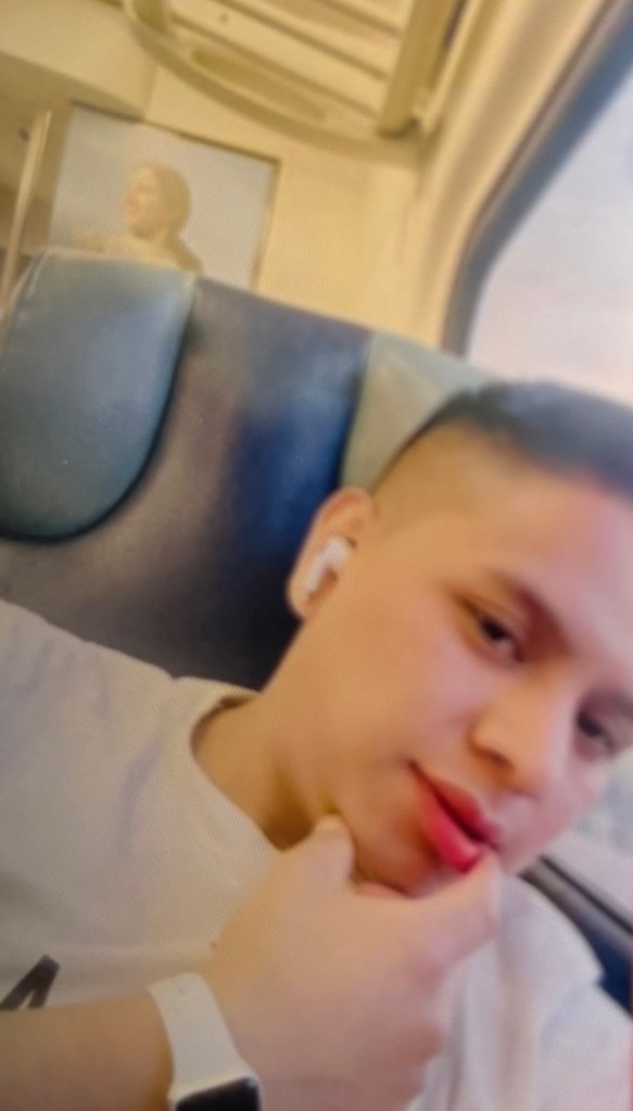 Roberto Gaspar, 25, hospitalized