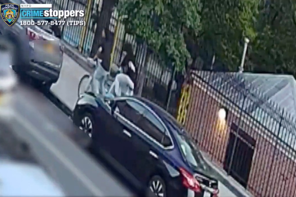 Woman, 44, struck by stray bullet as Citi Bike-riding teens open fire in The Bronx