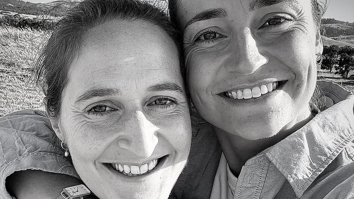 AFLW defender Nicola Stevens and partner Elise Rose welcome son Otis Benjamin