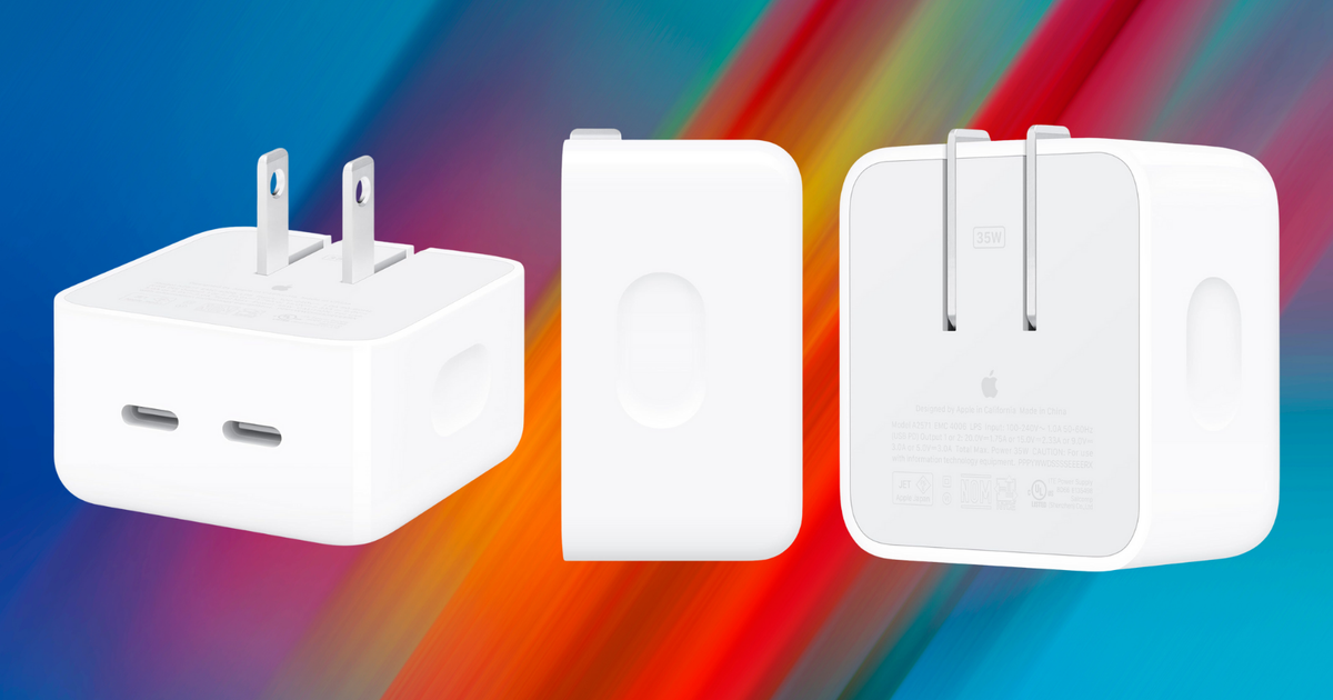 Apple’s 35W Dual‑Port USB‑C Adapter Wins Praise as Compact Charger, Now Over 30% Off