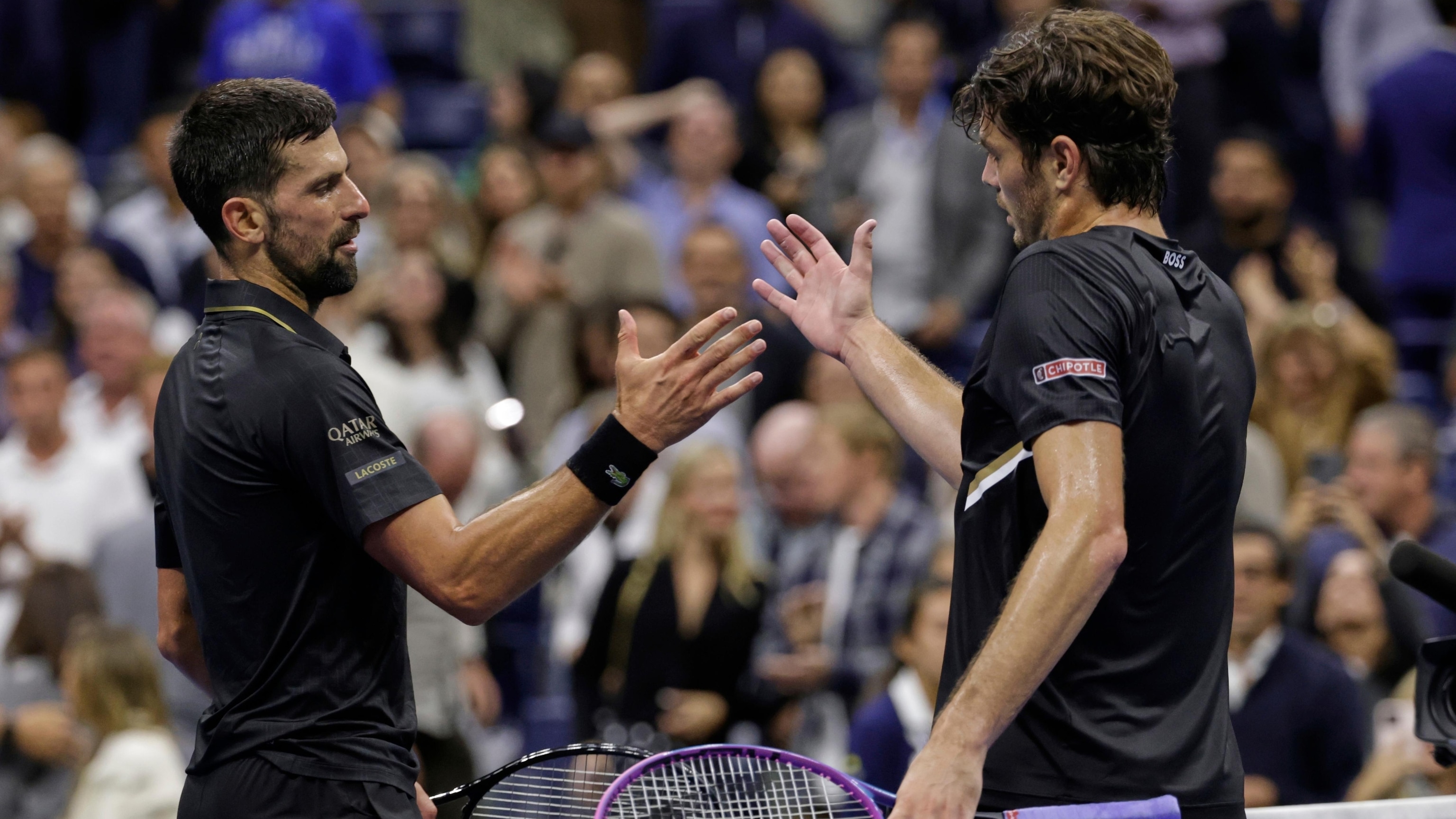 Novak Djokovic breaks into 'KPop Demon Hunters' dance after US Open quarterfinal win