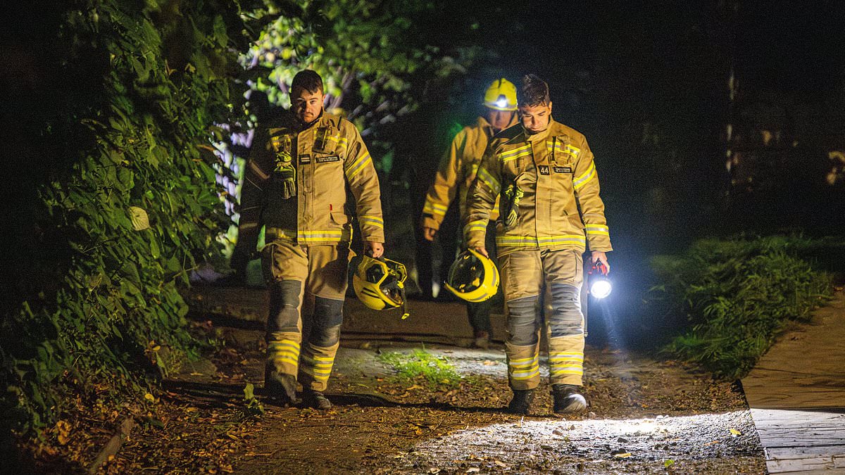 Four missing people escape from disused Wiltshire mine after fire, nine-hour search ends