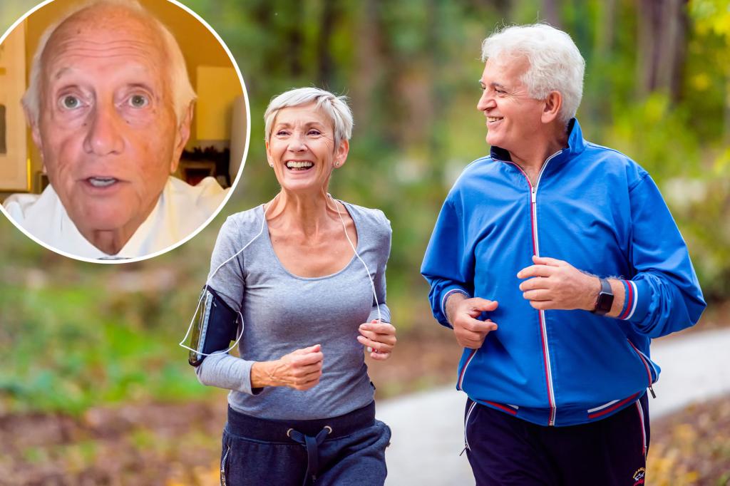 Stock photo of a runner