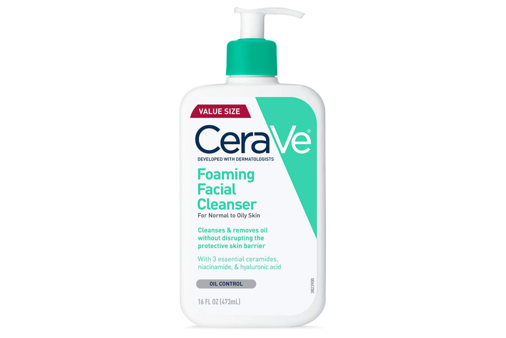 CeraVe Foaming Facial Cleanser close-up