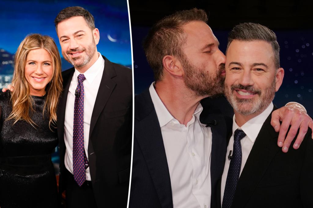Jennifer Aniston, Ben Affleck Among 400 Celebrities Condemning Kimmel Suspension as Show Returns