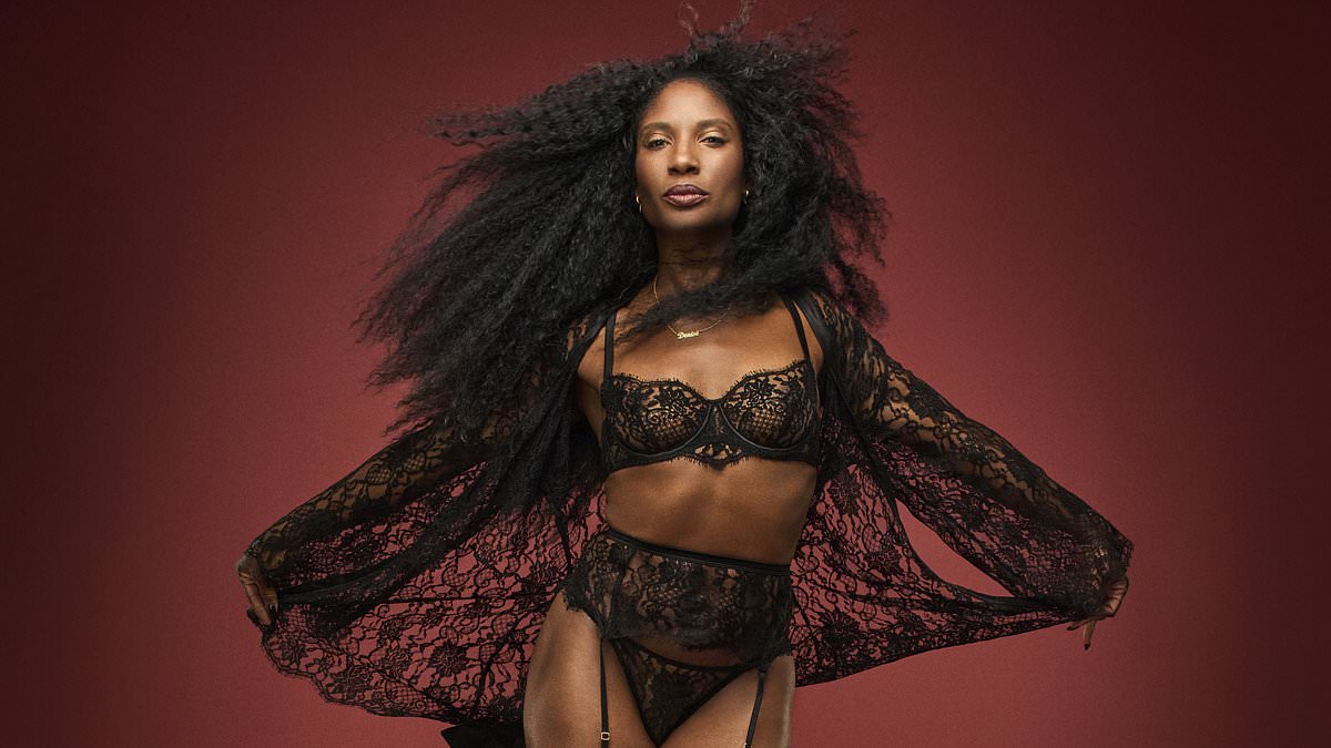 Dame Denise Lewis models first lingerie shoot at 53 for Coco de Mer Icons collection