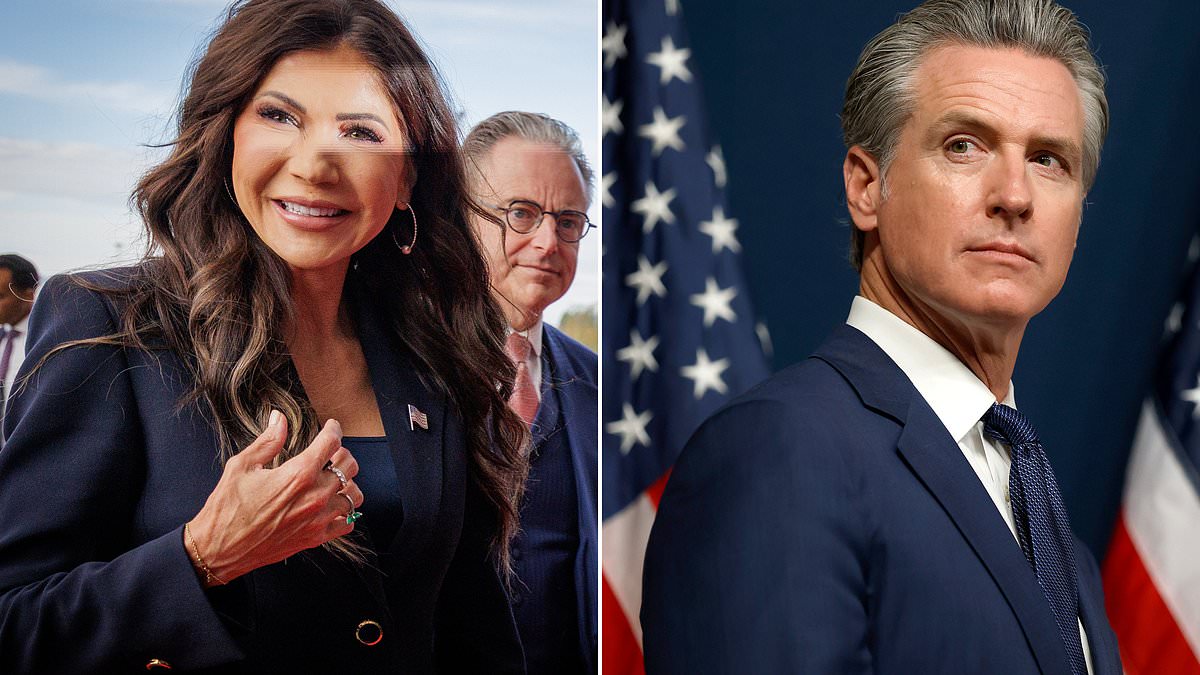 Newsom Referenced Secret Service Over Noem Tweet as California-Fed Feud Intensifies