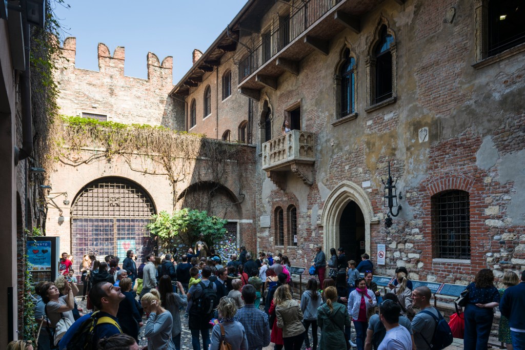 Juliet's House balcony Verona