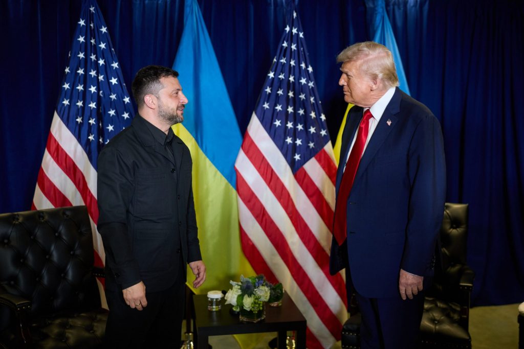 Zelensky meeting with Trump