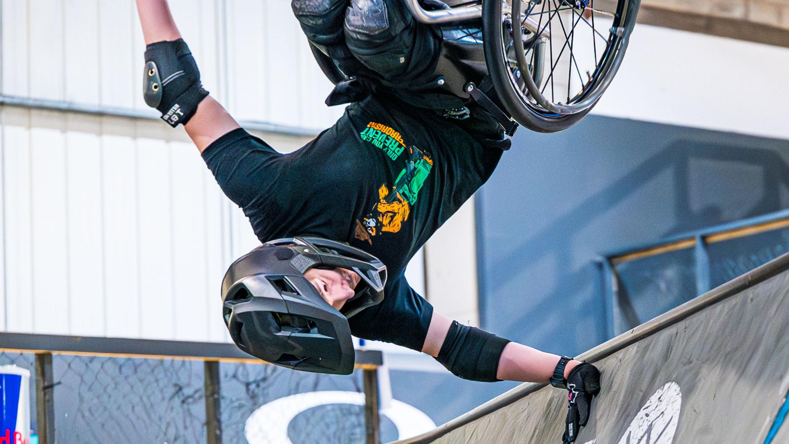 How 'BMX in a wheelchair' grew from viral clips to a global sport — and how it could reach the Paralympics