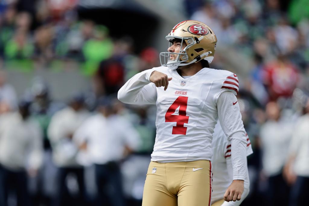 49ers waive kicker Jake Moody after costly Week 1 performance against Seahawks