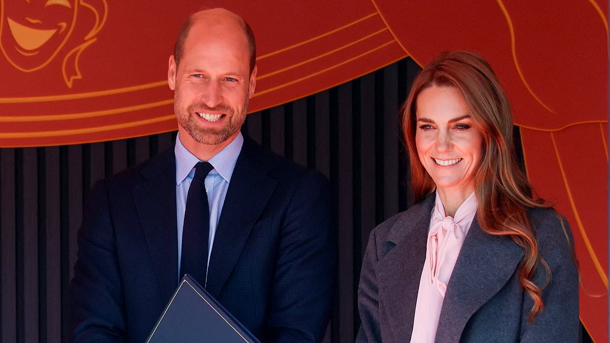 Prince and Princess of Wales share tender moment in Southport as community honors three girls