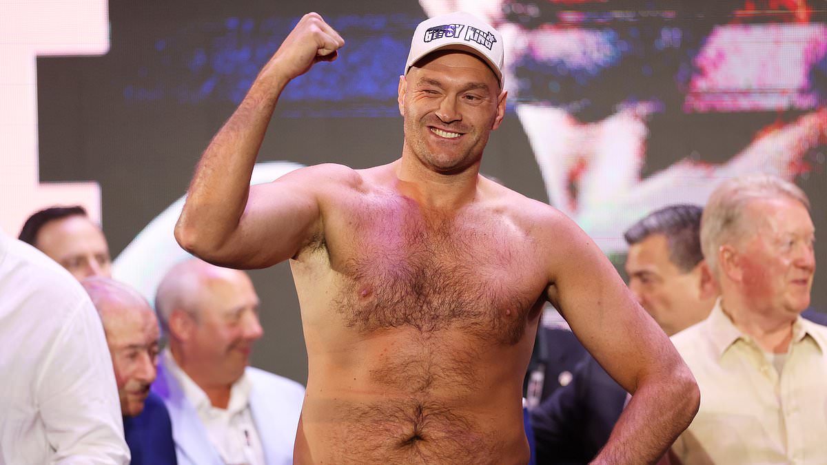 Tyson Fury relocates abroad with £160m fortune amid UK tax shake-up