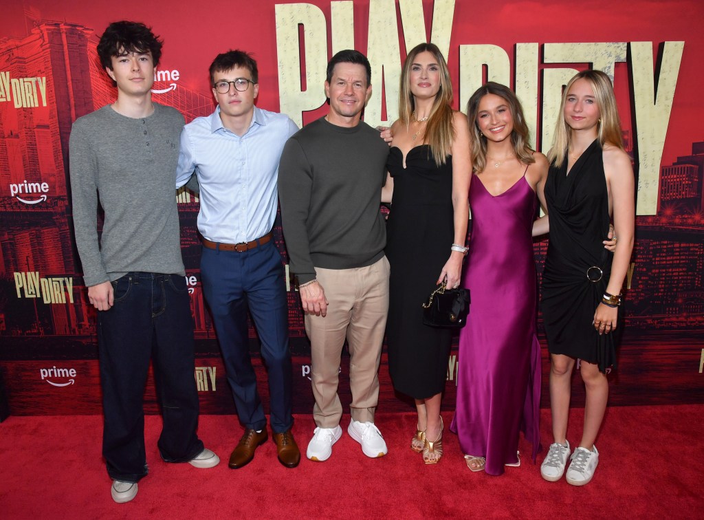 Durham and daughter at the Play Dirty premiere