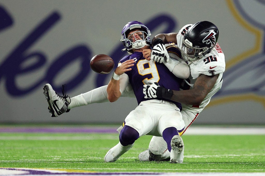 McCarthy reacts during Vikings loss