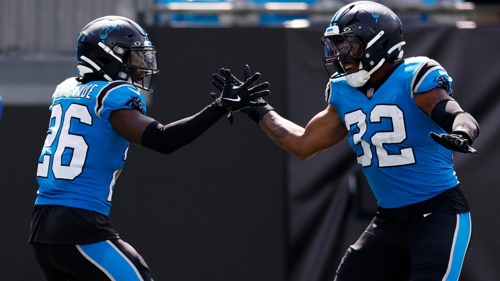 Panthers stun Falcons 30-0 for first win of the season