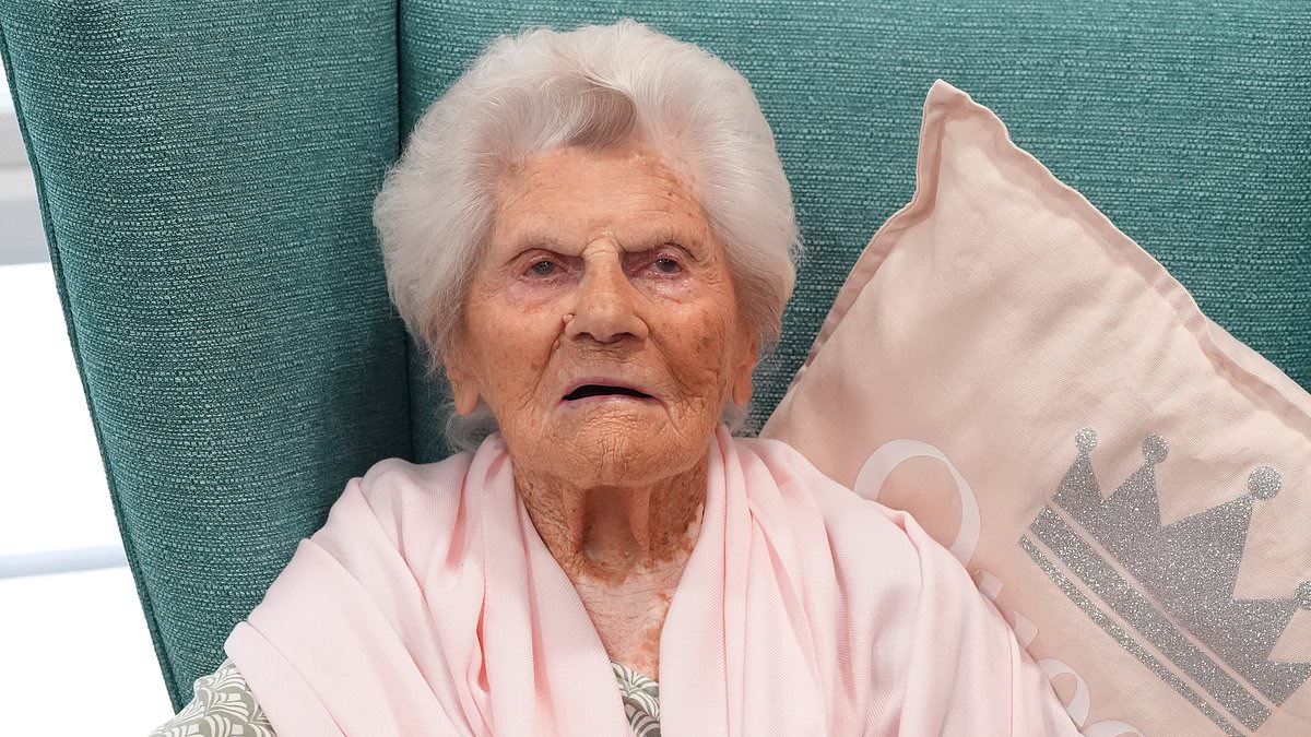 Britain’s oldest person, 116, meets King Charles at Surrey care home
