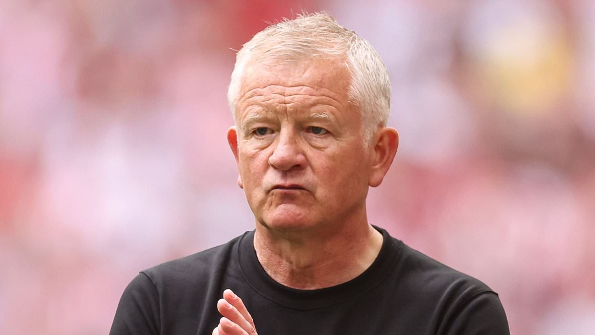 Sheffield United weigh dramatic return for Chris Wilder just 87 days after his sacking