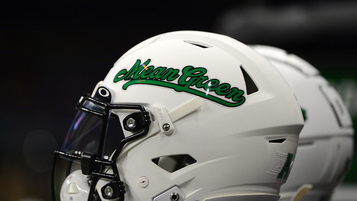 North Texas helmet