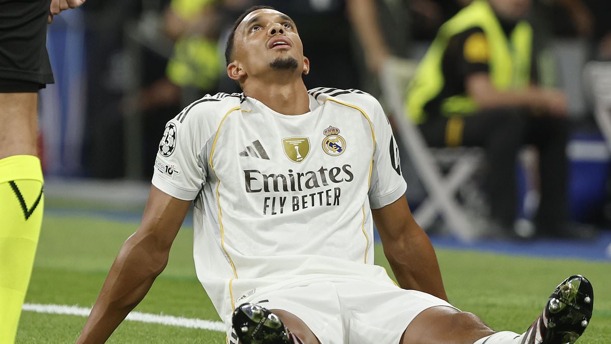 Trent Alexander-Arnold ruled out for up to six weeks, casting doubt on Liverpool return