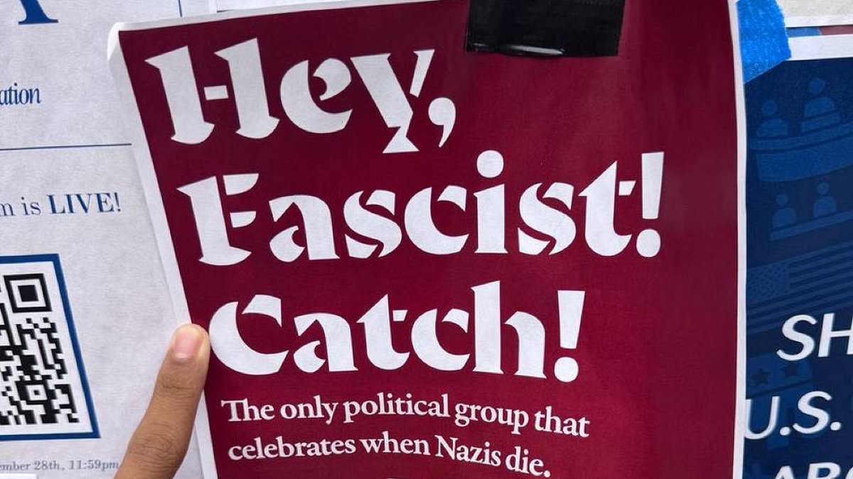 Georgetown Students Terrified by Posters Celebrating Charlie Kirk's Murder