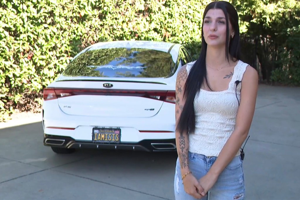 California driver fights DMV to keep IAMISIS license plate