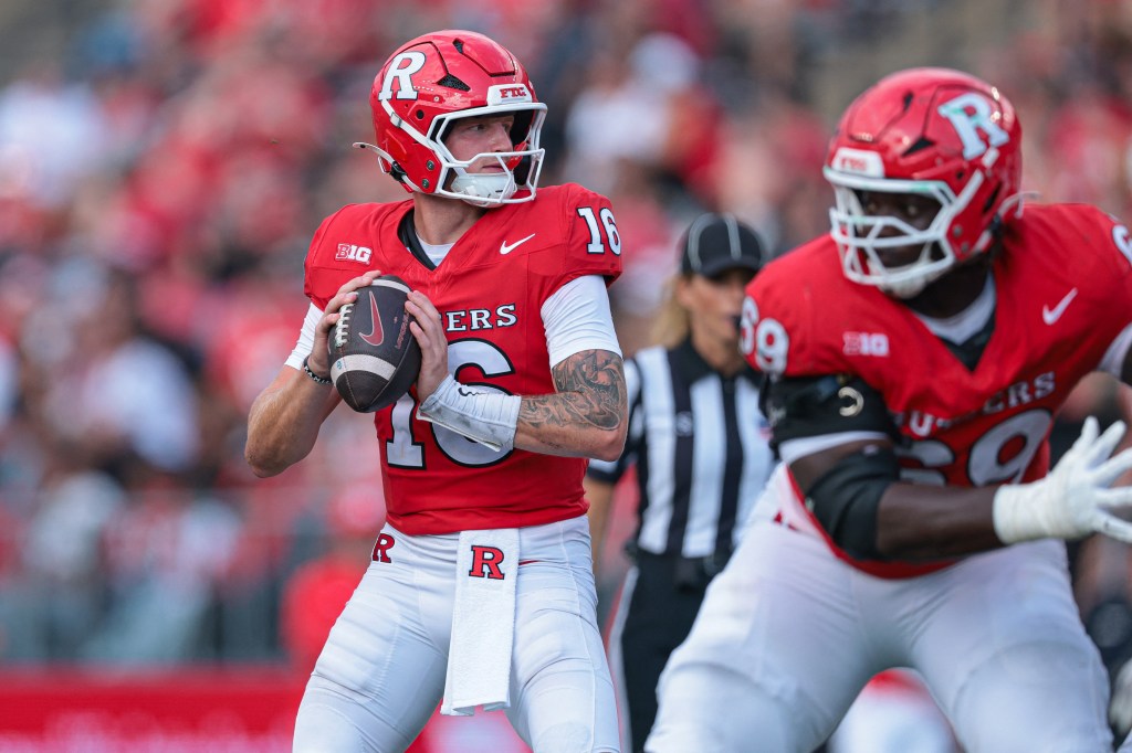 Kaliakmanis throws for 309 yards as Rutgers routs Norfolk State 60-10