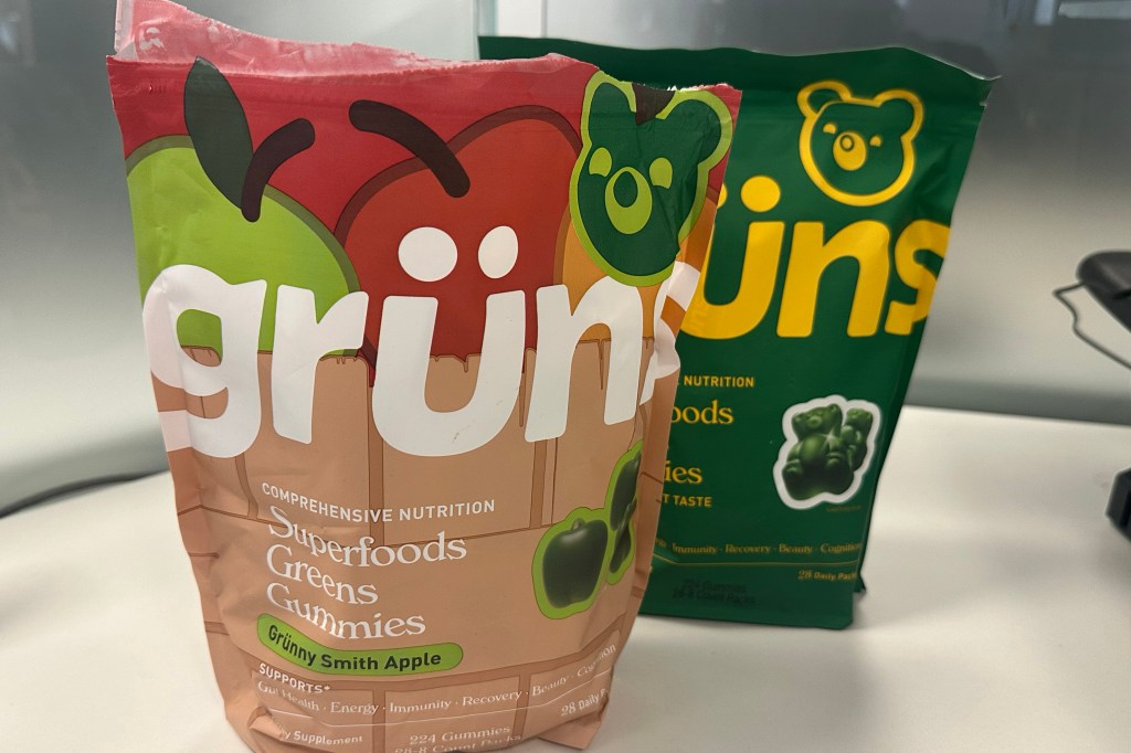 Grüns Grunny Smith Apple gummy image
