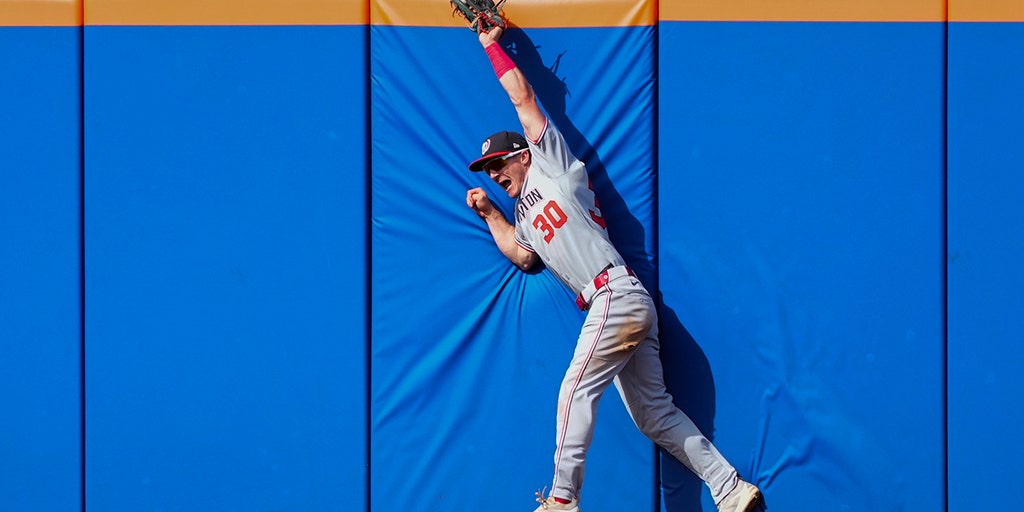 Jacob Young makes a spectacular grab