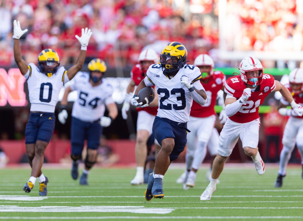 Nebraska defense breaks away