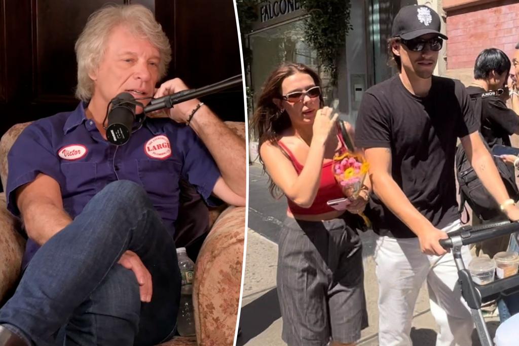 Bon Jovi family moment