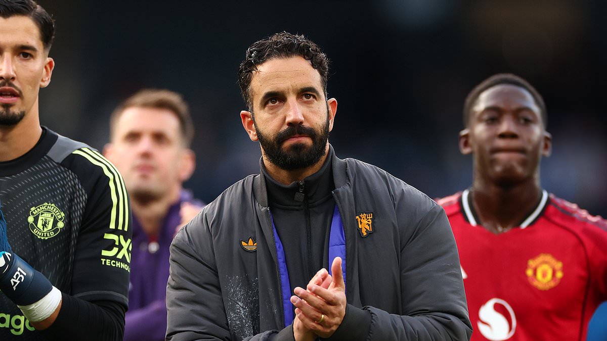 Manchester United players losing faith in Ruben Amorim’s system as club chiefs back coach