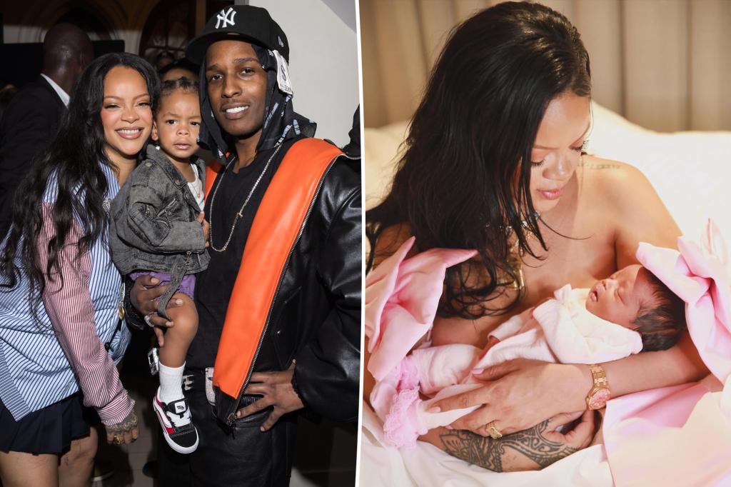 Rihanna welcomes third child Rocki Irish Mayers with A$AP Rocky