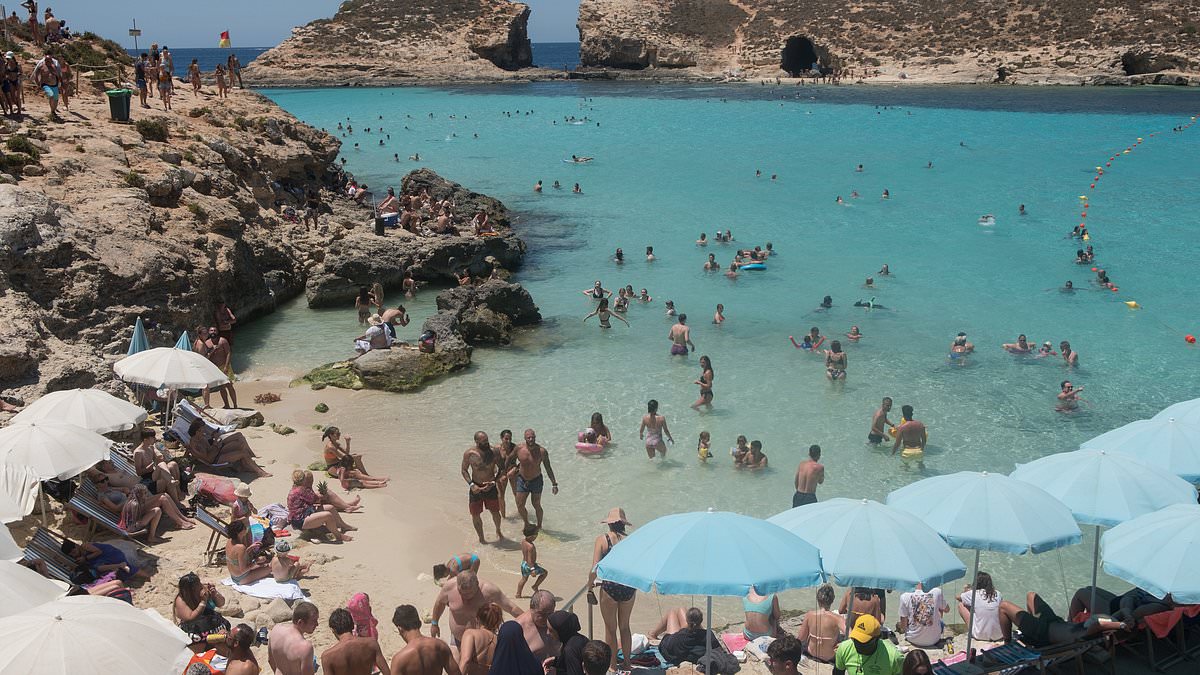 British tourist, 43, drowns at Malta’s Blue Lagoon after using boat slide